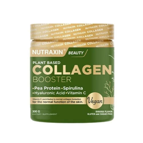 Nutraxin Vegan Collagen Booster Bezelye Proteini İçeren Takviye Edici Gıda 300 g - Nutraxin