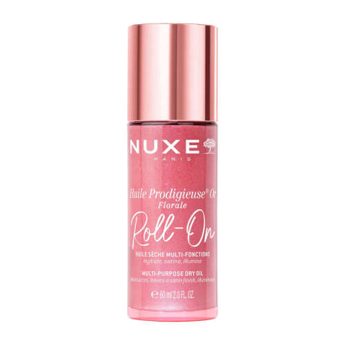 Nuxe Huile Prodigieuse Or Florale Roll-On Çok Amaçlı Simli Kuru Yağ 60 ml - Nuxe