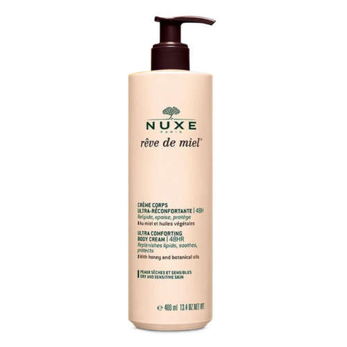Nuxe Reve de Miel Ultra Comforting Body Cream 48HR 400 ml - Nuxe