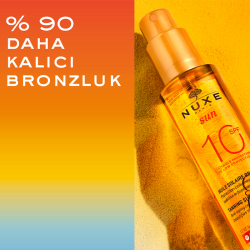 Nuxe Sun Bronzlaştırıcı Yüz ve Vücut Yağı Spf10 150ml - 6