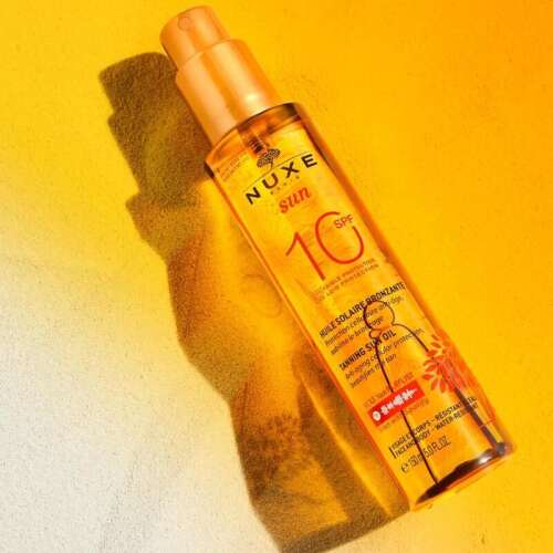 Nuxe Sun Bronzlaştırıcı Yüz ve Vücut Yağı Spf10 150ml - 4