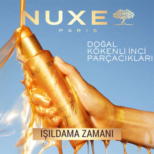 Nuxe Sun - Altın Işıltılı Bronzlaştırıcı Güneş Koruyucu Yağ SPF50 150 ml - 5