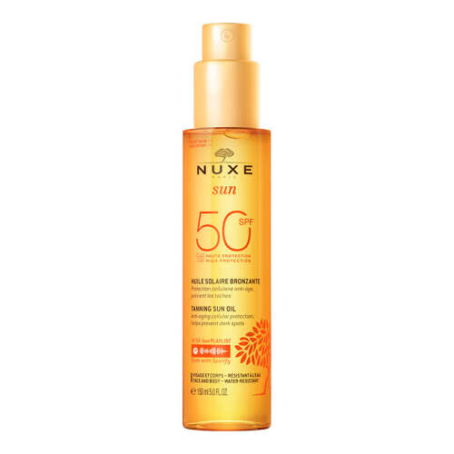 Nuxe Sun Huile Solaire Bronzlaştırıcı Yüz ve Vücut Yağı SPF50 150 ml - 1