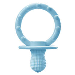 OiOi Gumy Silikon Diş Kaşıyıcı 3 Ay+ Mineral Blue - 1