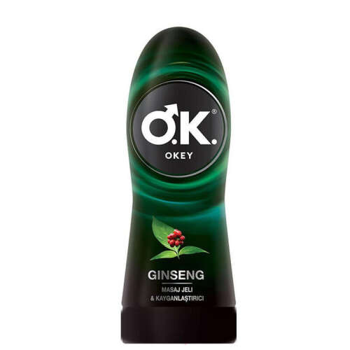 Okey Ginseng Masaj Jeli Kayganlaştırıcı 200 ml - Okey
