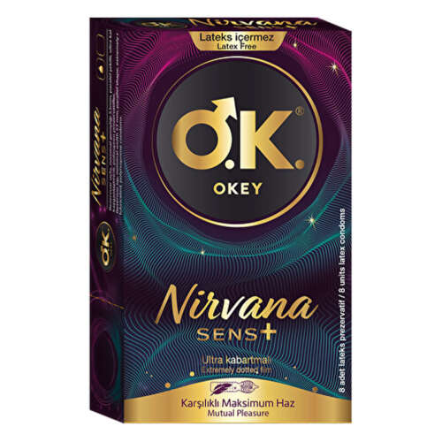 Okey Prezervatif Nirvana Sens 8 Adet - 1