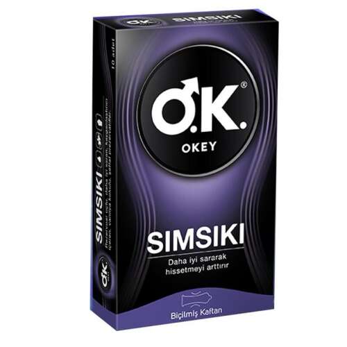 Okey Sımsıkı Prezervatif 10lu - Okey