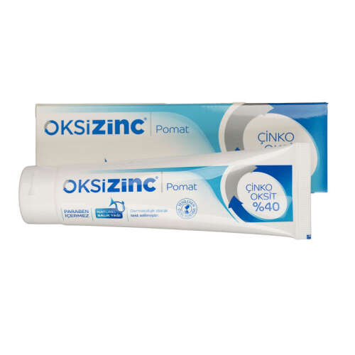 Oksizinc % 40 Çinko Oksit Pomat 40 gr. - 1