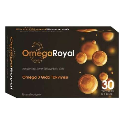 Omega Royal Omega 3 Takviye Edici Gıda 30 Yumuşak Kapsül - 1