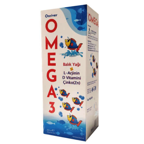 Onriver Omega 3 Balık Yağı 200 ml - 1