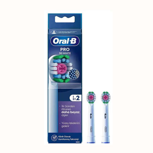 Oral-b White Diş Fırçası Yedek Başlığı 2 Adet - Oral-b