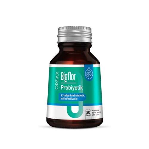 Orzax Bigflor Probiyotik 30 Kapsül - Orzax