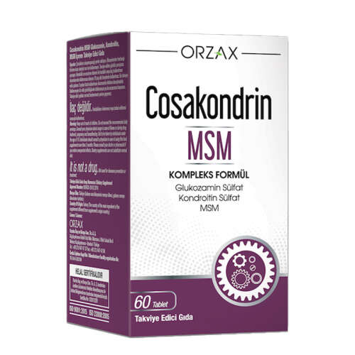 Orzax Cosakondrin MSM 60 Tablet - Orzax