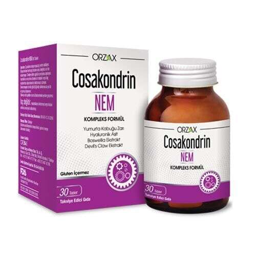 Orzax Cosakondrin Nem 30Tablet - Orzax