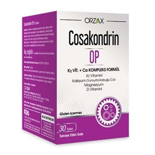 Orzax Cosakondrin-Op 30Tablet - Orzax