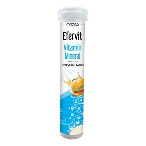 Orzax Efervit Multivitamin ve Mineral 20 Tablet - 1