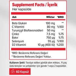 Orzax İmunol Complex Takviye Edici Gıda 45 Kapsül - 2