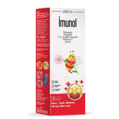Orzax Imunol Sıvı Form 150 ml - Orzax