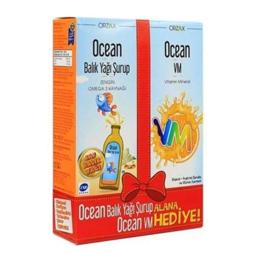 Orzax Ocean Balık Yağı ve VM SET - Orzax