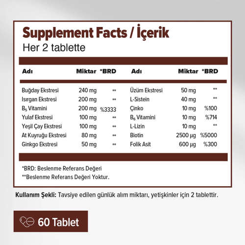 Orzax Ocean Capillus Women 60 Tablet - 2