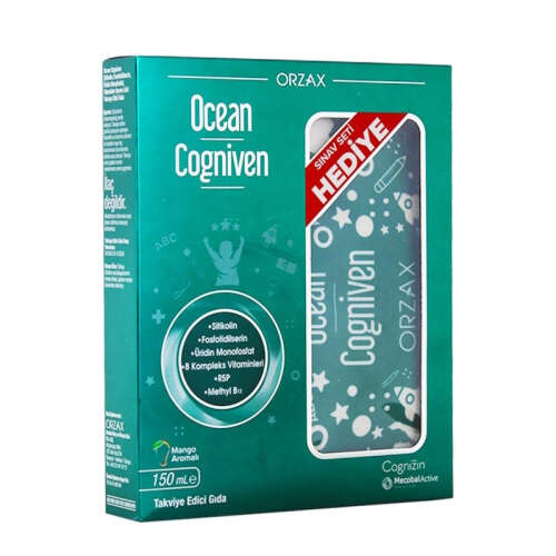 Orzax Ocean Cogniven Mango Aromalı 150 ml Sınav Seti Hediye - 1