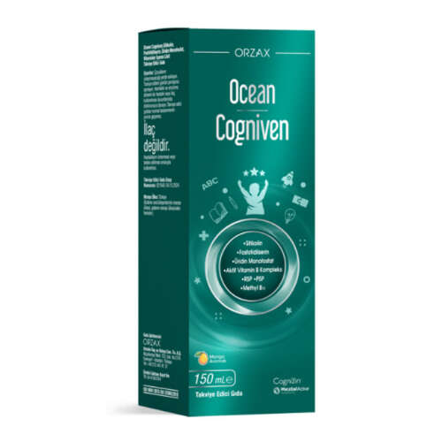 Orzax Ocean Cogniven Mango Aromalı Takviye Edici Gıda 150 ml - Orzax