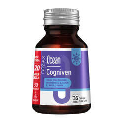 Orzax Ocean Cogniven Takviye Edici Gıda 30+6 Kapsül - 1