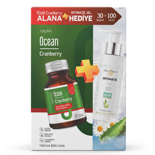 Orzax Ocean Cranberry Alana Intımate Gel Hediye - Orzax