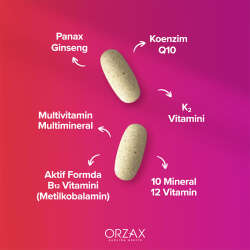 Orzax Ocean Daily One Energy 30 Tablet - Takviye Edici Gıda - 3