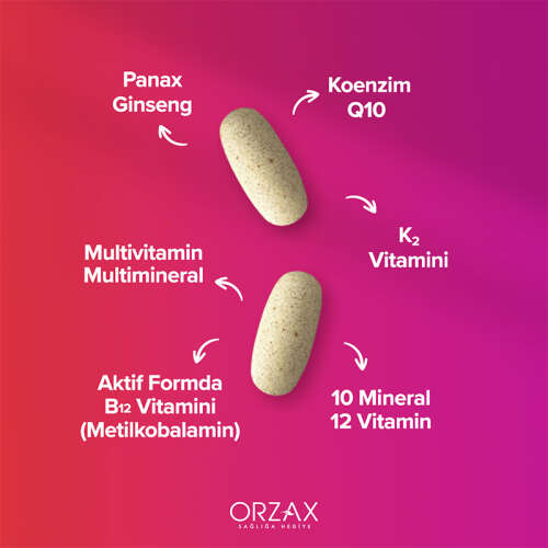 Orzax Ocean Daily One Energy 30 Tablet - Takviye Edici Gıda - 3