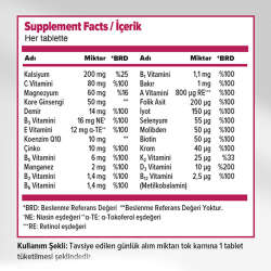Orzax Ocean Daily One Energy 30 Tablet - Takviye Edici Gıda - 4