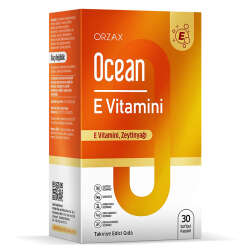 Orzax Ocean E Vitamini 30 Kapsül - 1