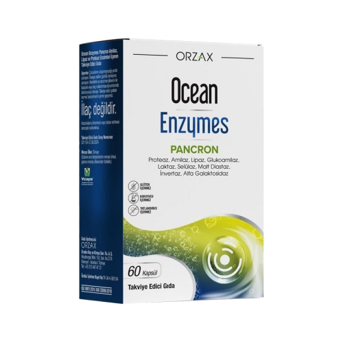 Orzax Ocean Enzymes Pacron 60 Kapsül - Orzax