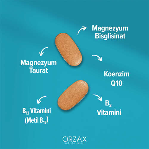 Orzax Ocean ExtraMag Migra Takviye Edici Gıda 60 Tablet - 2