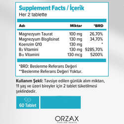 Orzax Ocean ExtraMag Migra Takviye Edici Gıda 60 Tablet - 3