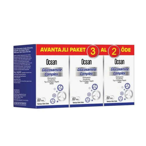Orzax Ocean Glukozamin Kompleks Avantajlı Paket 3 AL 2 ÖDE - 1