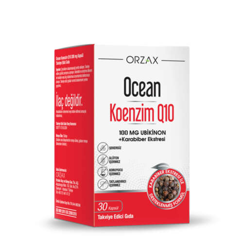 Orzax Ocean Koenzim Q10 30 Kapsül - Orzax