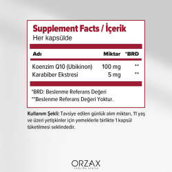 Orzax Ocean Koenzim Q10 30 Kapsül - 2