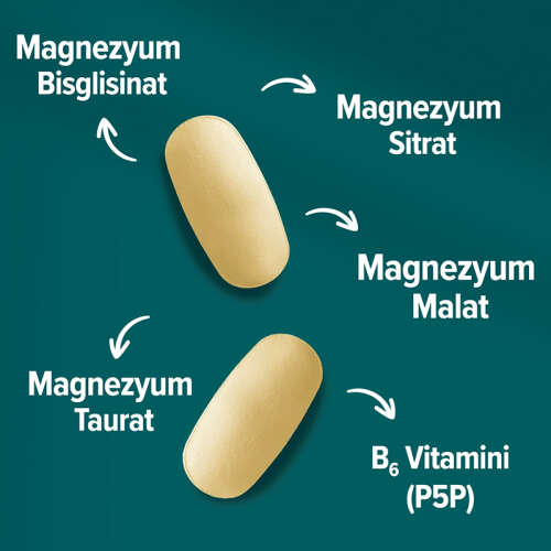 Orzax Ocean Magnezyum Complex Takviye Edici Gıda 60 Tablet - 3