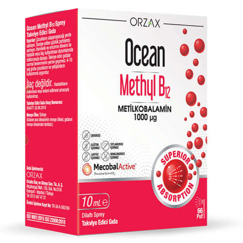 Orzax Ocean Methyl B12 10 ml - Orzax