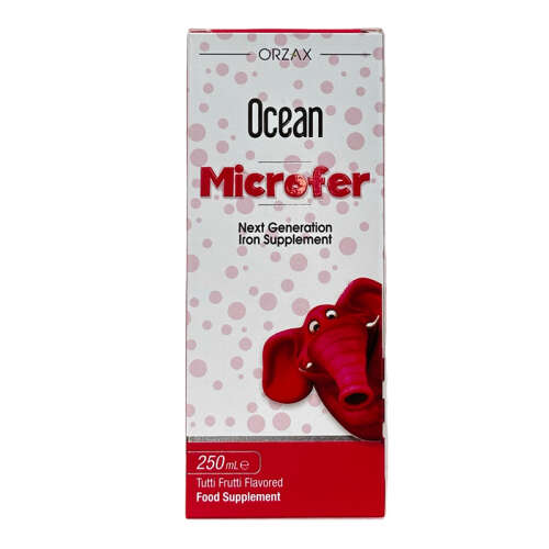 Orzax Ocean Microfer Lipozomal Demir Sıvı Takviye Edici Gıda 250 ml - Orzax