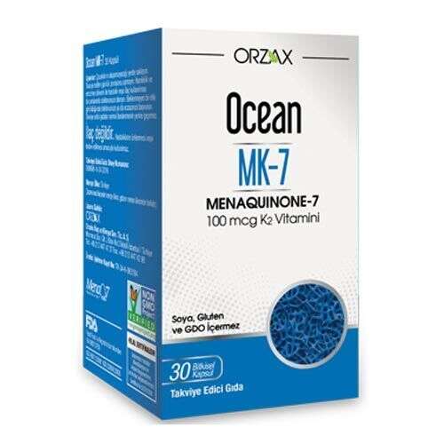 Orzax Ocean MK-7 30 Kapsül - Orzax