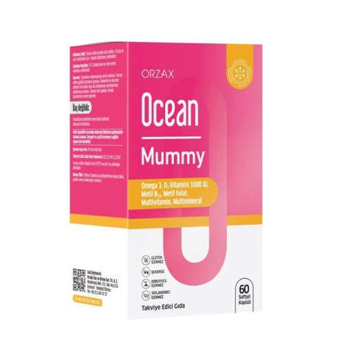 Orzax Ocean Mummy Takviye Edici Gıda 60 Kapsül - Orzax
