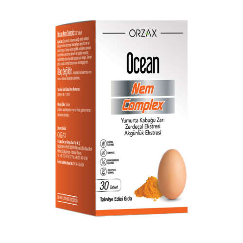 Orzax Ocean Nem Complex Takviye Edici Gıda 30 Tablet - 1