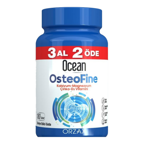 Orzax Ocean Osteofine 180 Tablet 3 Al 2 Öde - Orzax