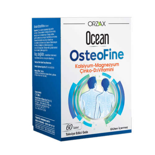 Orzax Ocean OsteoFine Takviye Edici Gıda 60 Tablet - Orzax