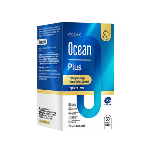 Orzax Ocean Plus 1200 mg 50 Kapsül - Orzax