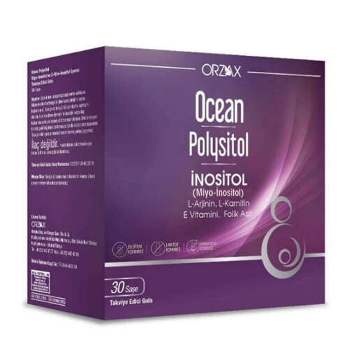 Orzax Ocean Polysitol Takviye Edici Gıda 30 Saşe - Folik Asit 400 µg - 1