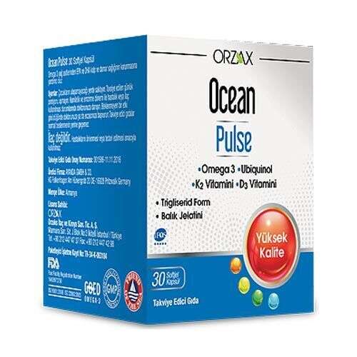 Orzax Ocean Pulse 30 Kapsül - Orzax