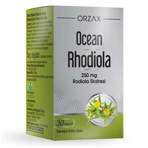 Orzax Ocean Rhodiola Kapsül 250mg 30 Kapsül - Orzax